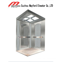 1000kg Passenger Elevator with Hairless Stainless Steel